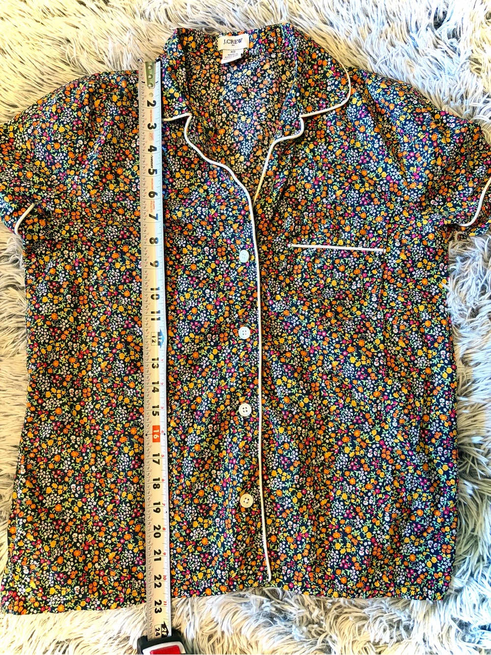 J Crew Floral Pajama Set - Picture 14 of 15